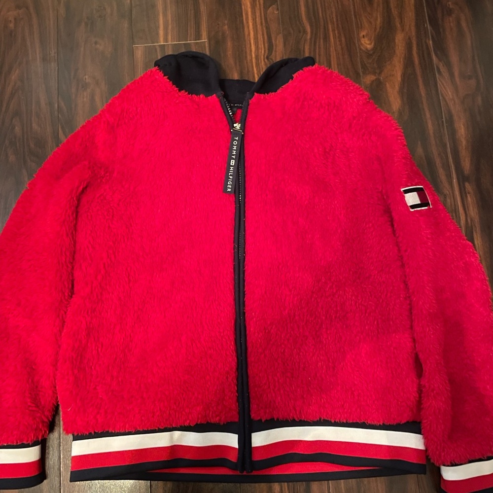 tommy Hilfiger cozy zip up.